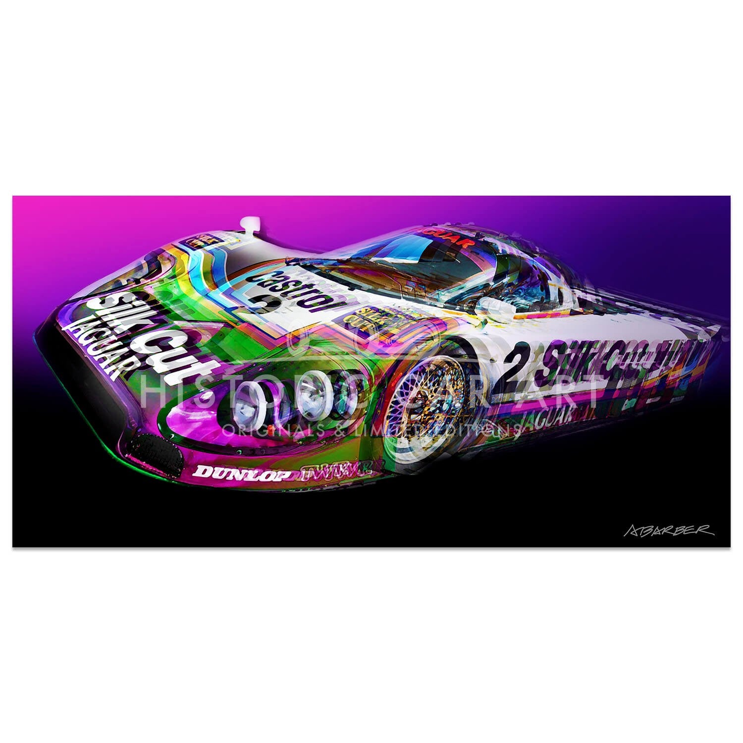 Jaguar XJR9 | Le Mans 1988 | Art