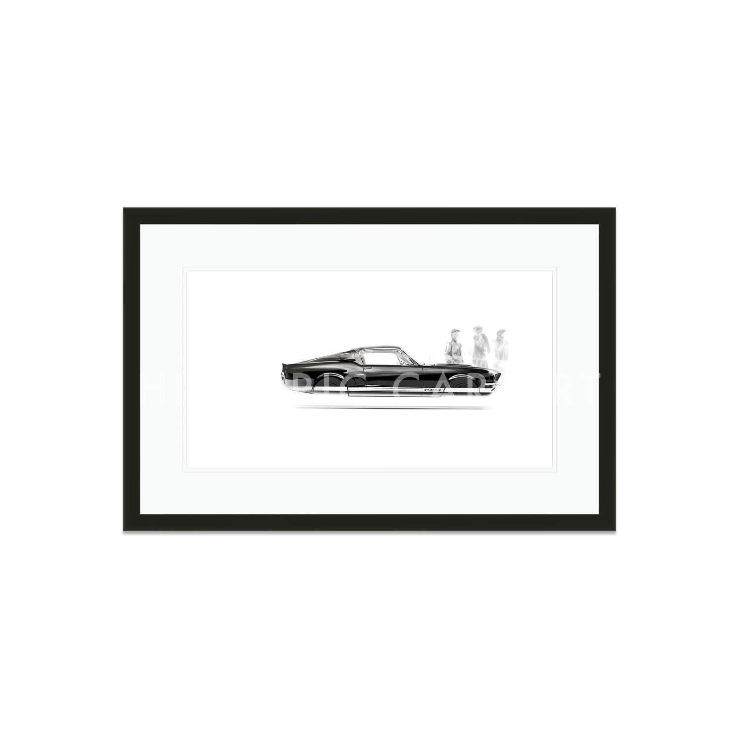 Ford Mustang GT500 | Art Print