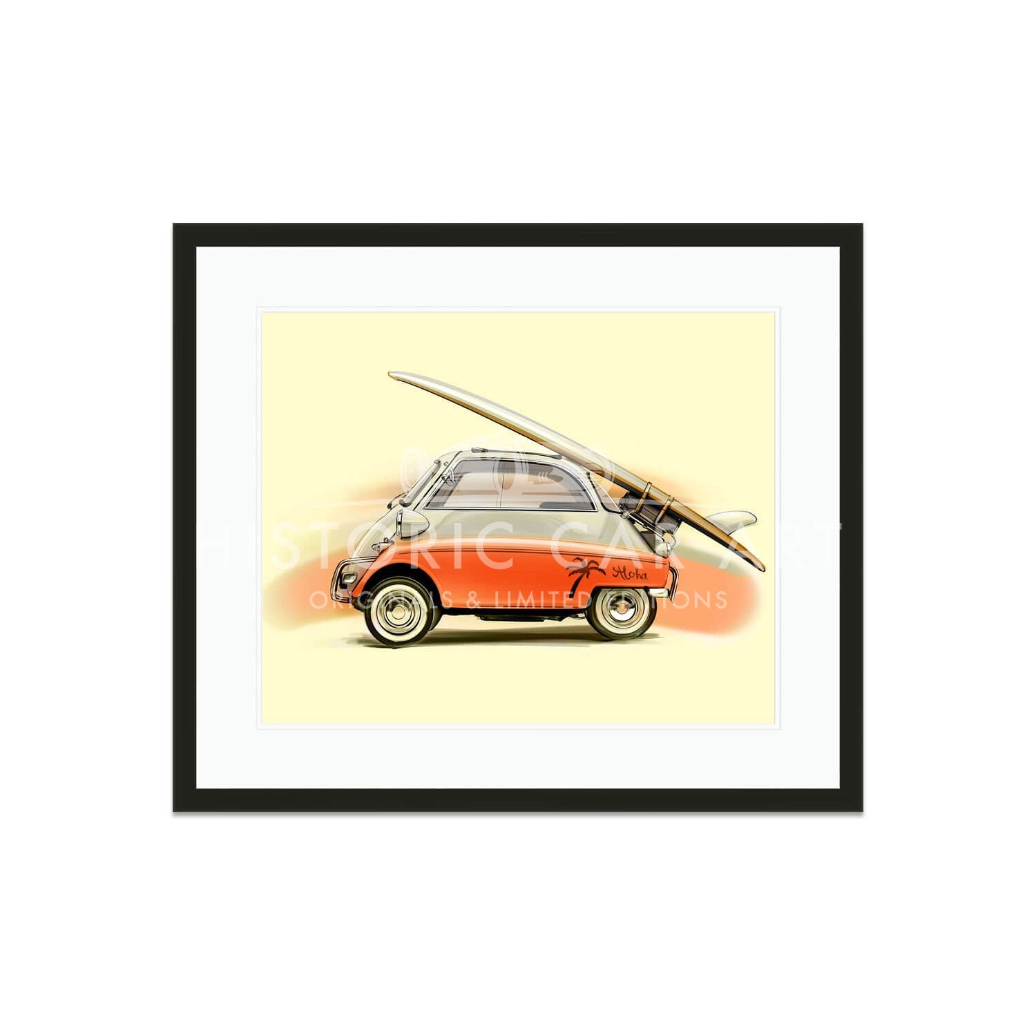 BMW Isetta | Beach Bum | Art Print
