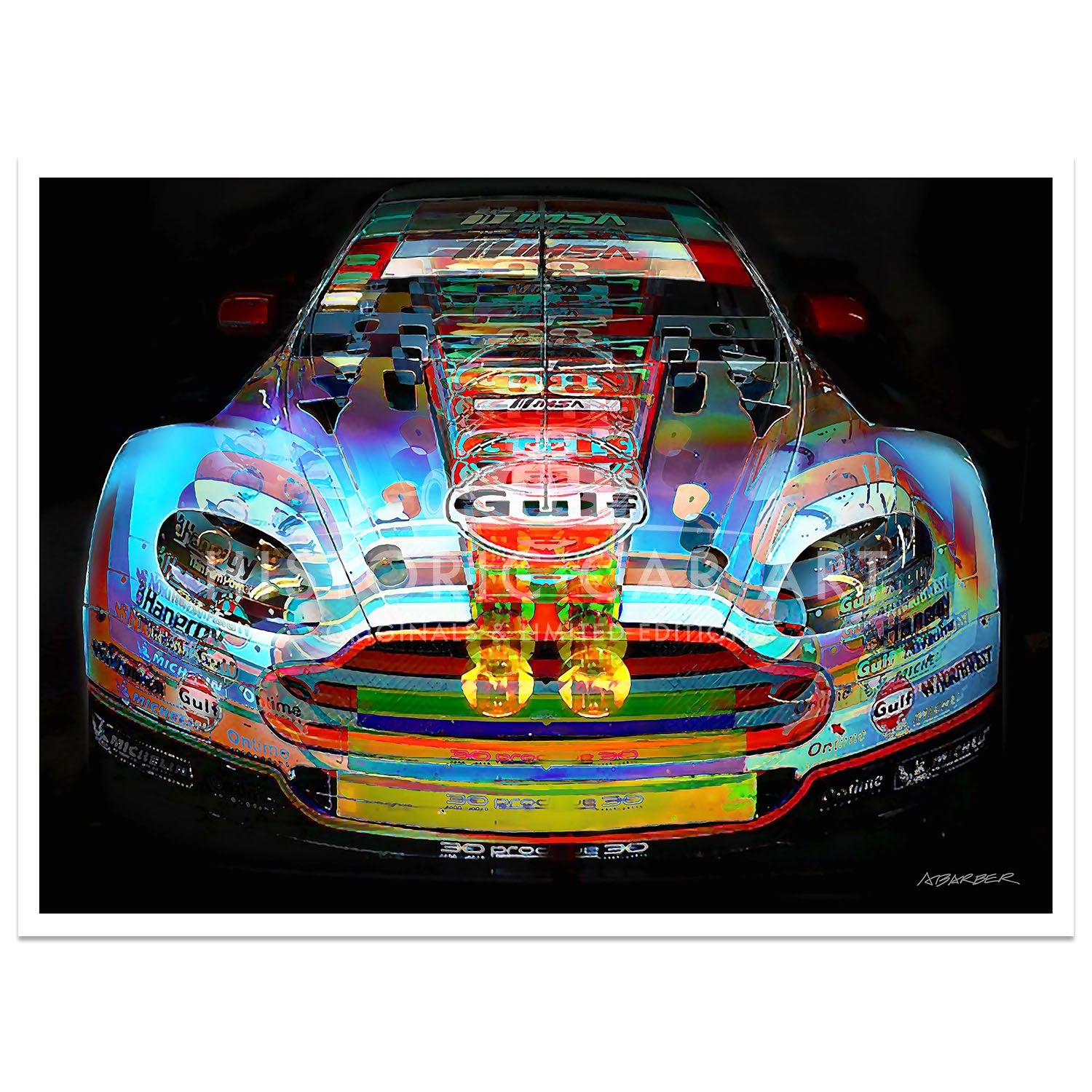 Aston Martin Vantage GTE | Le Mans 24H | Art Print