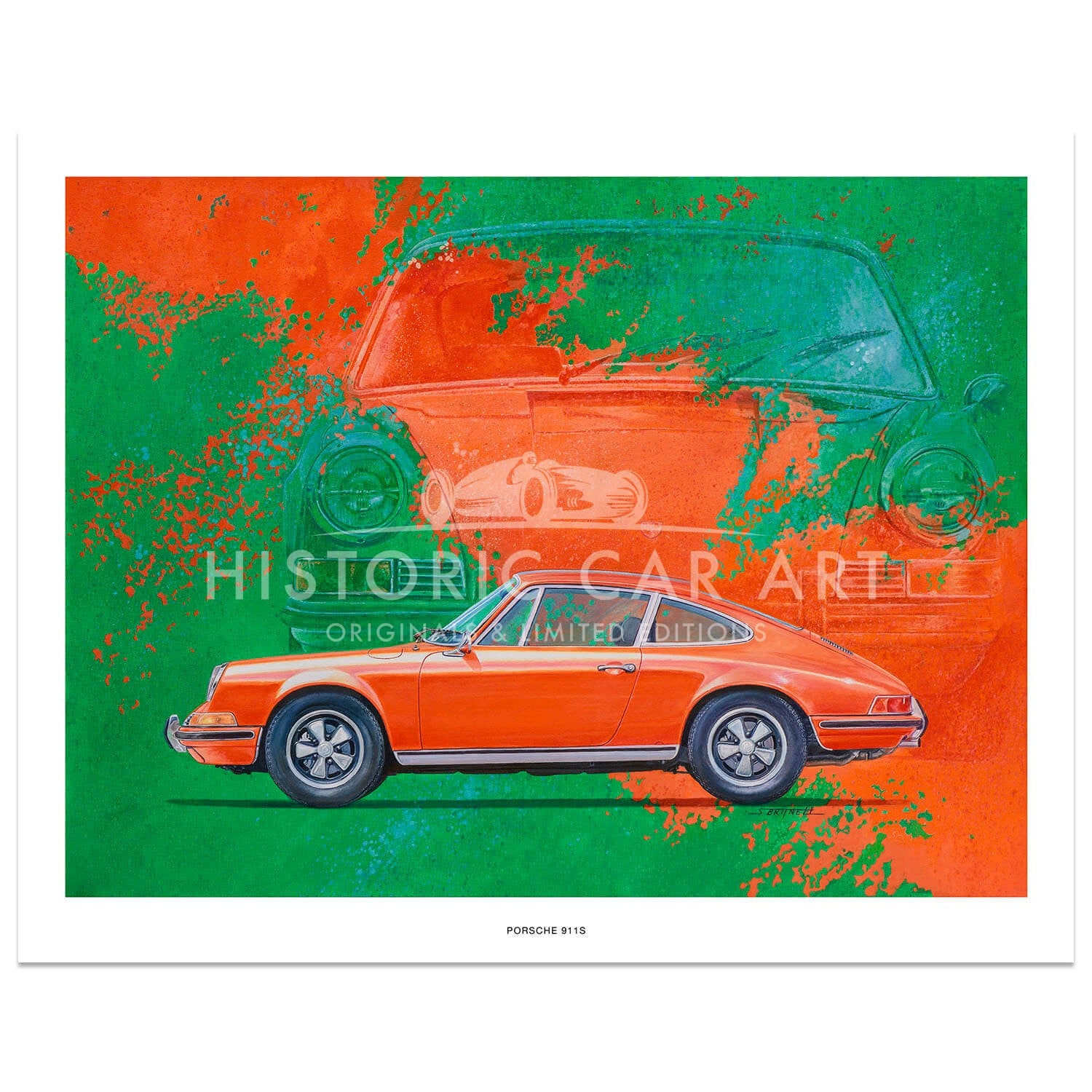 Porsche 911S | Art Print