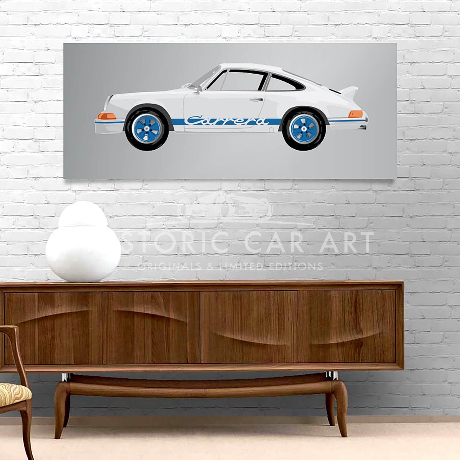 Porsche 911 2.7RS | Blue | Artwork