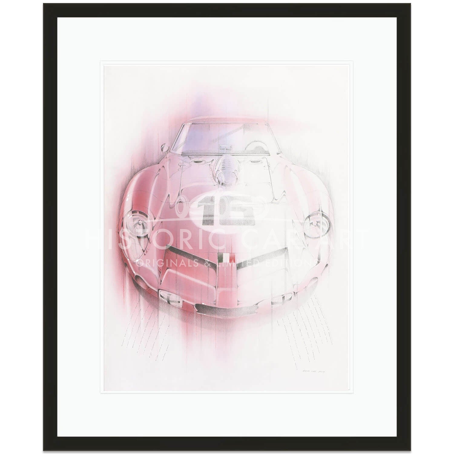 Ferrari 250 GT SWB Breadvan | Le Mans 24 Hours  | Art Print