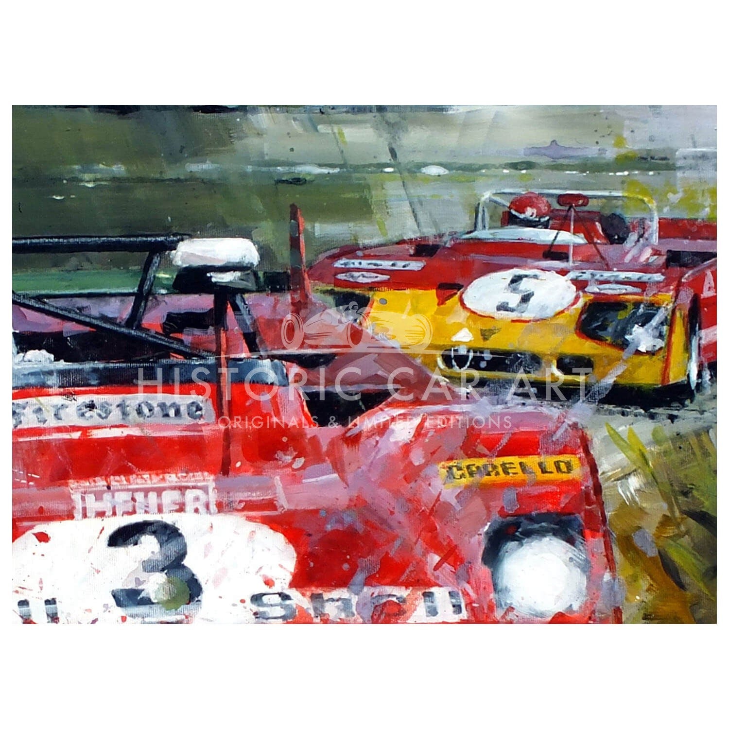 Ultimate Challenge | Ferrari 312PB | Targa Florio | Artwork