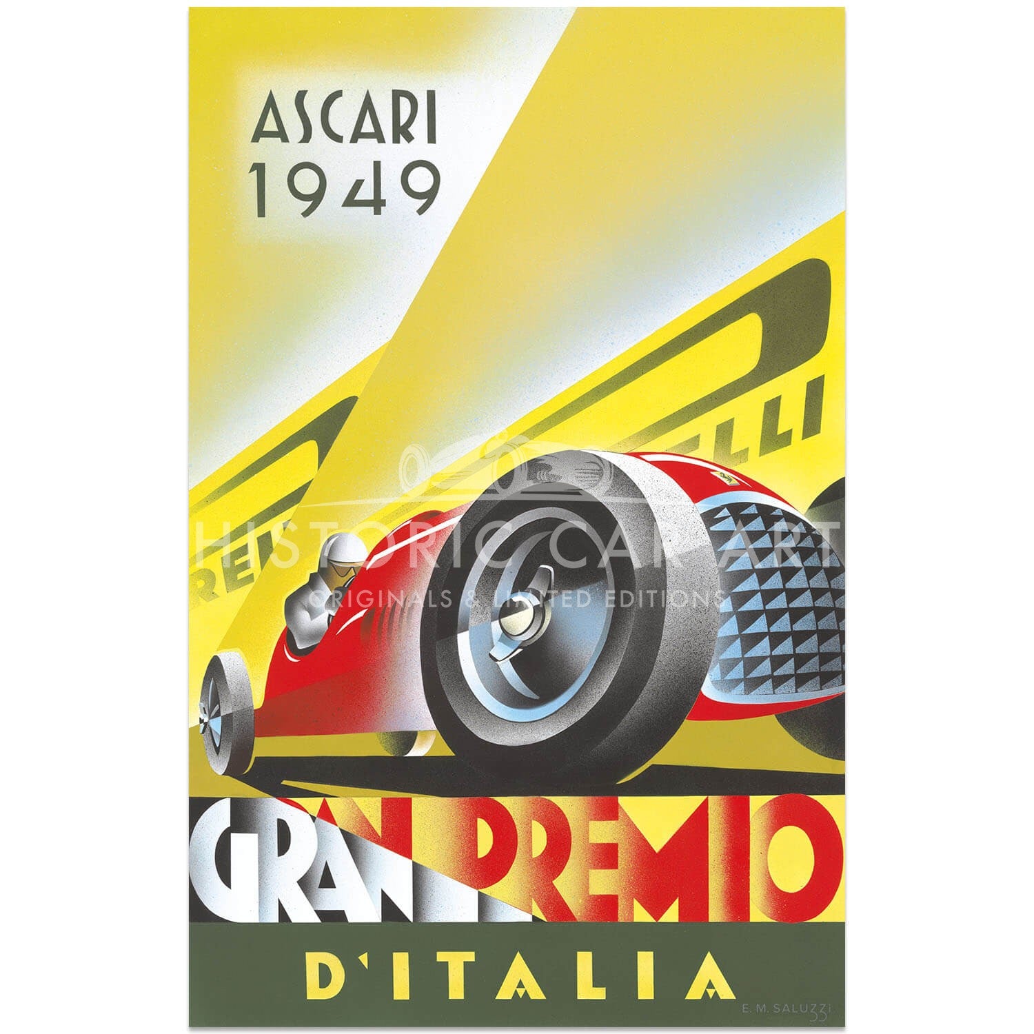 1949 Gran Premio d’Italia | Poster