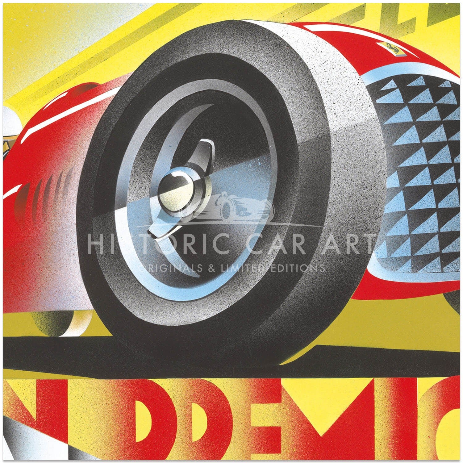 1949 Gran Premio d’Italia | Poster