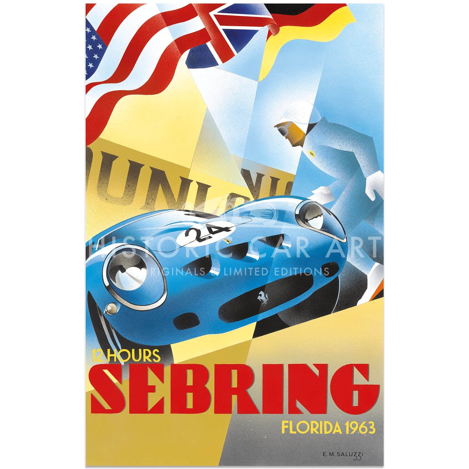 1963 Sebring 12 Hours | Poster
