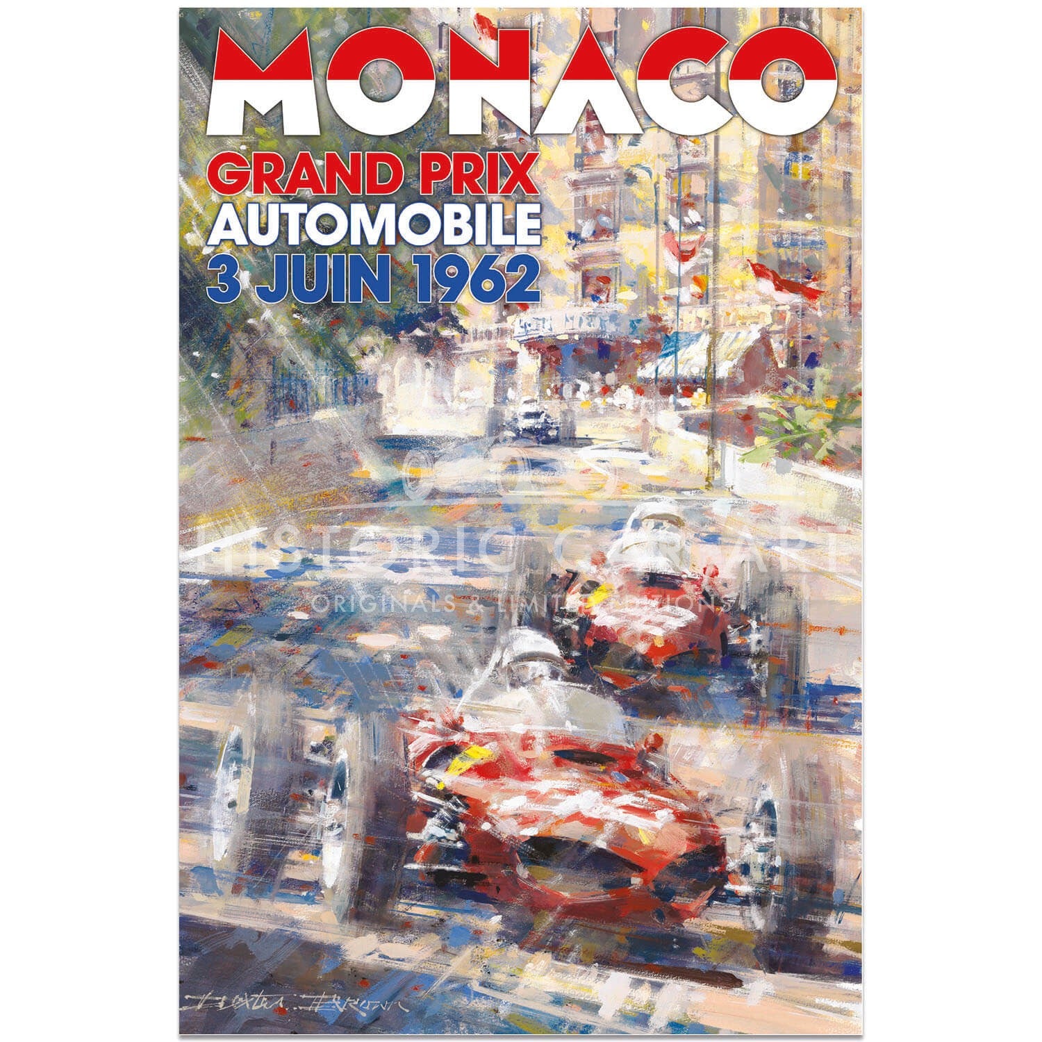 1962 Monaco Grand Prix | Poster
