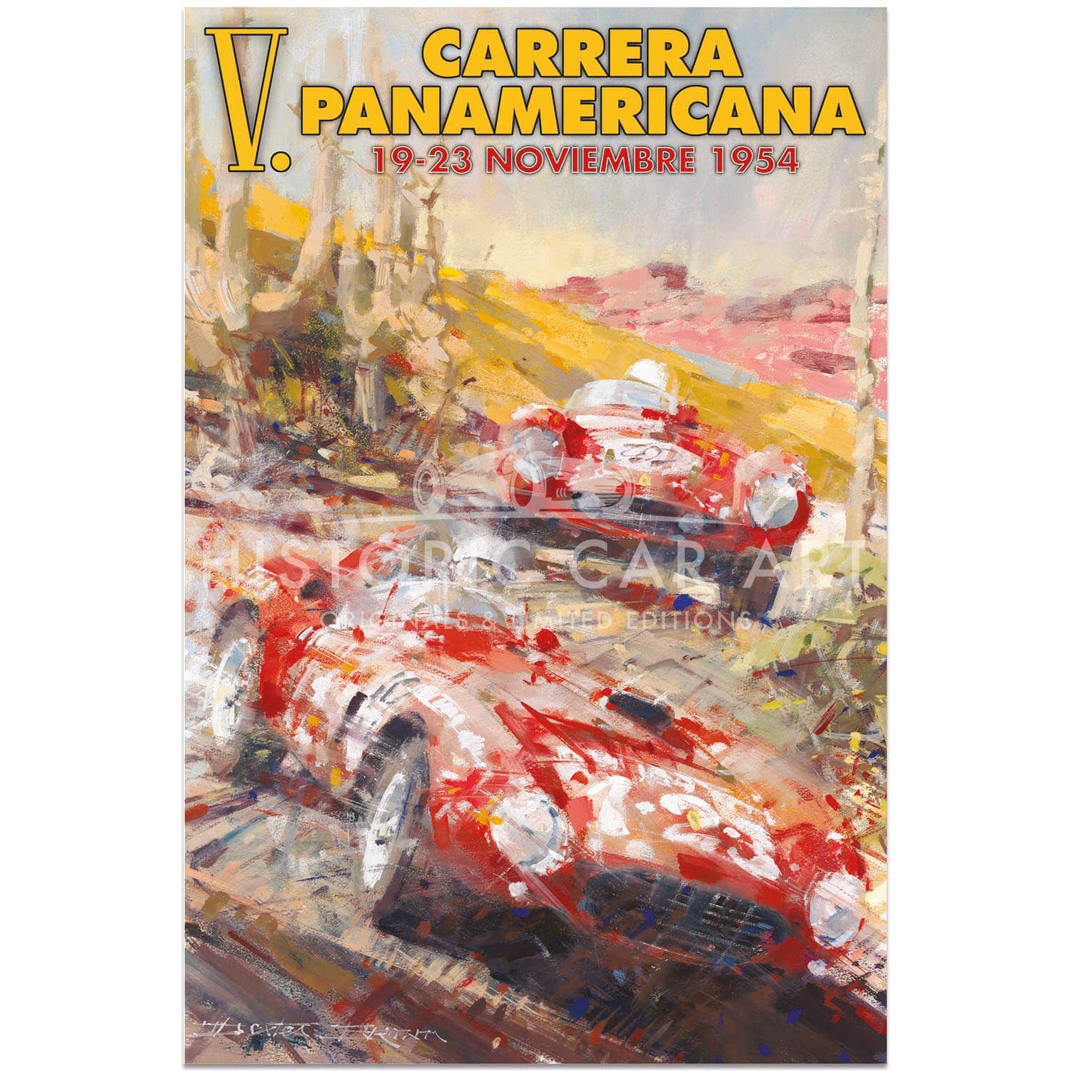 1954 Carrera Panamericana | Poster