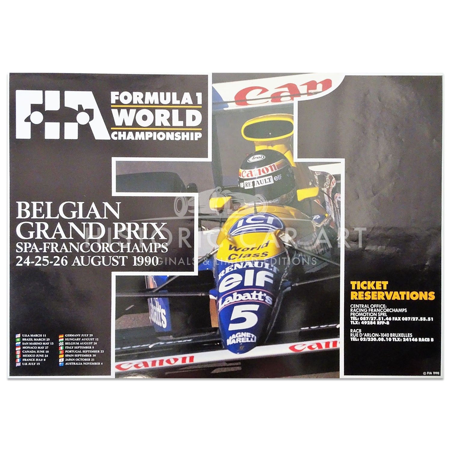 Affiche d’époque "38ème Grand Prix Monaco" | The AuctionLab Affiche d’époque "38ème Grand Prix Monaco" | The AuctionLab