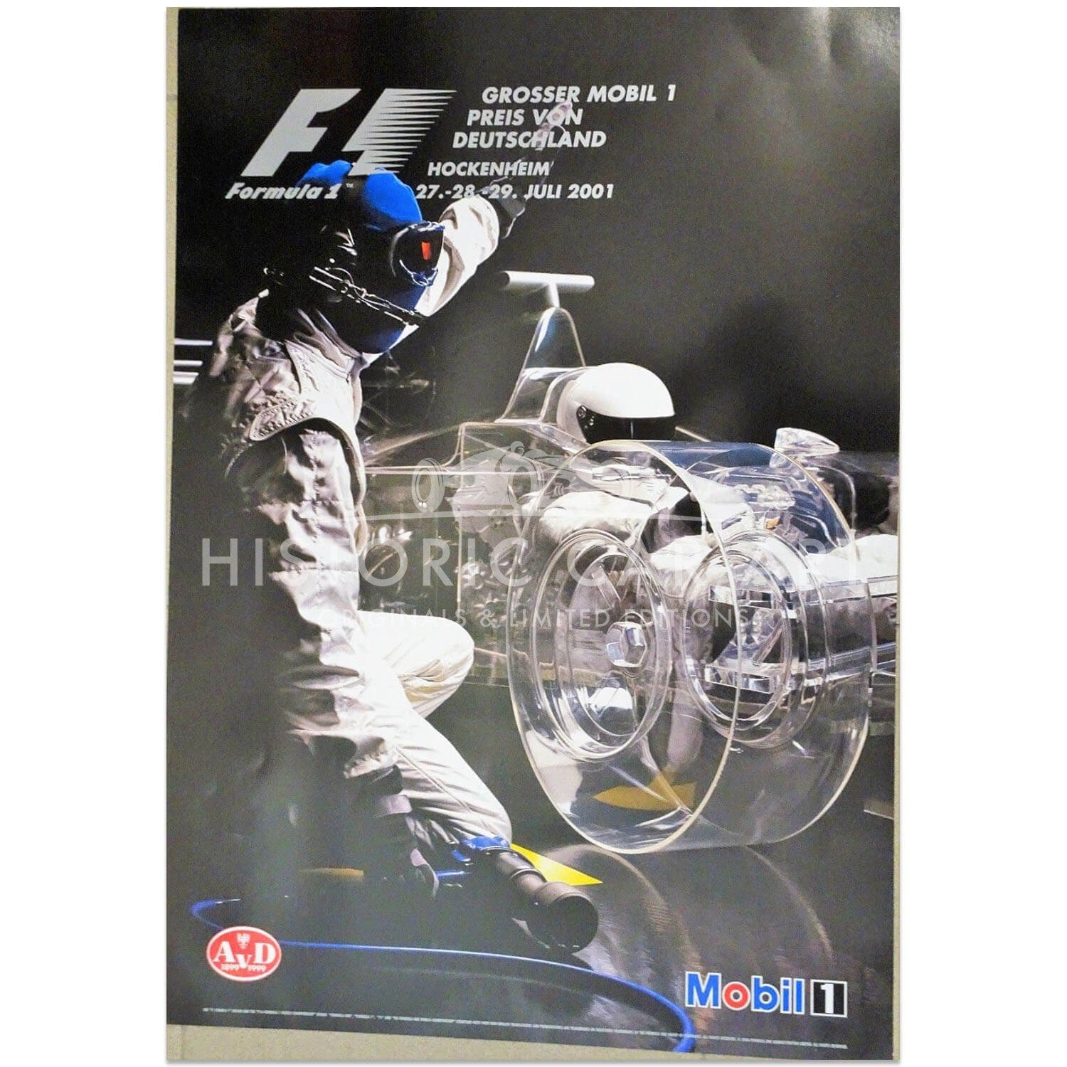 German | Grand Prix 2001 | Original Poster