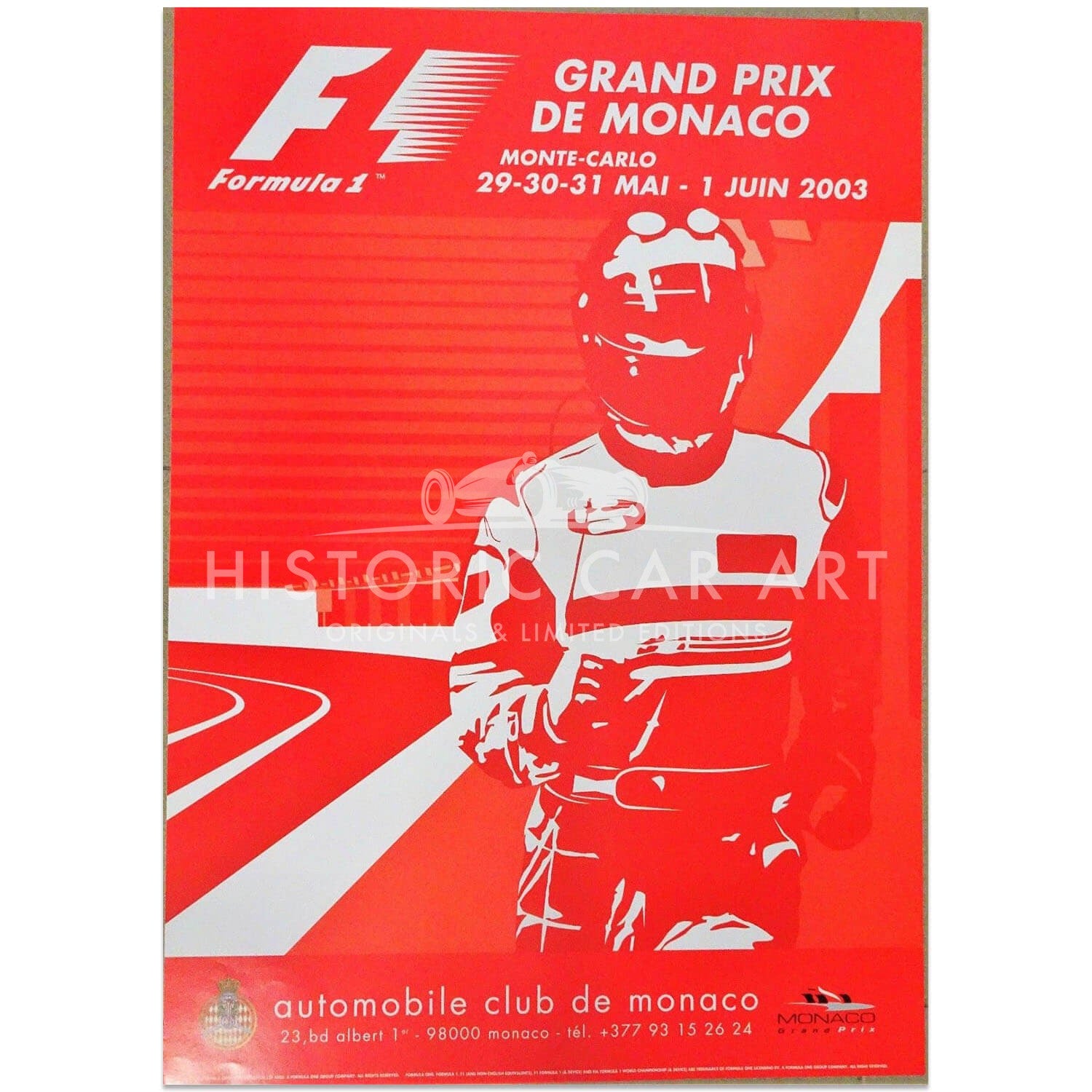 French | Monaco Grand Prix 2003 | Poster