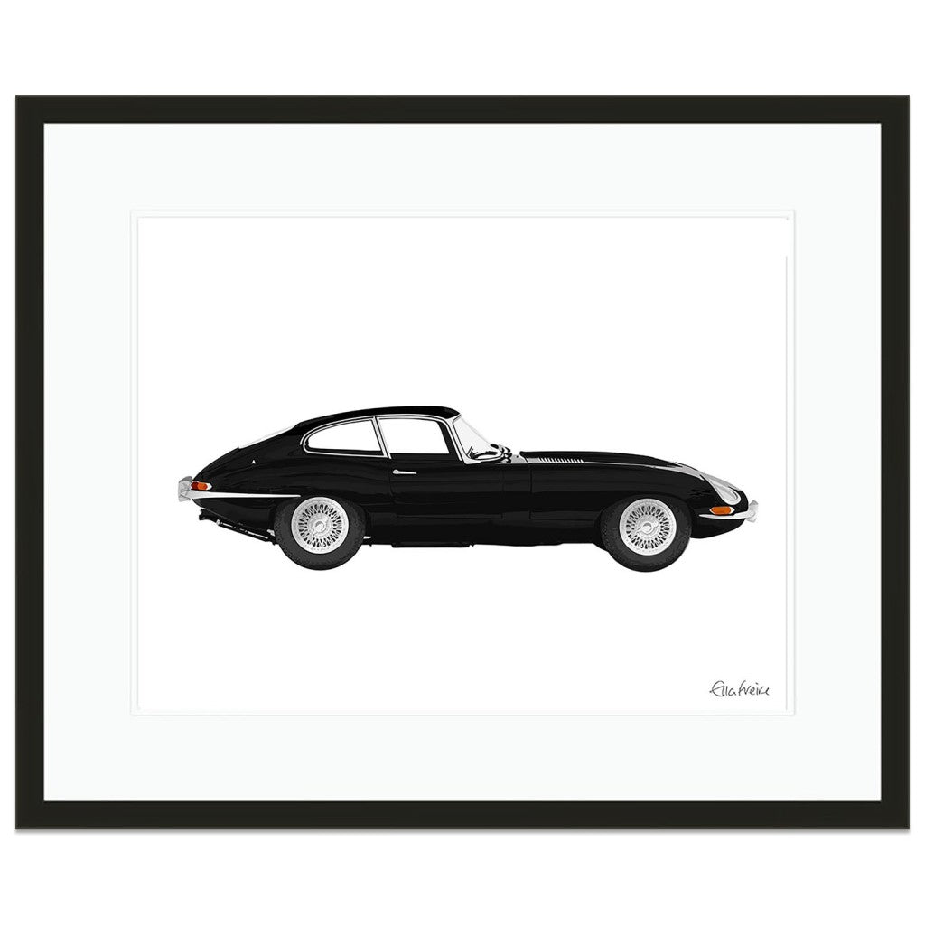 Jaguar E-Type | Art Print