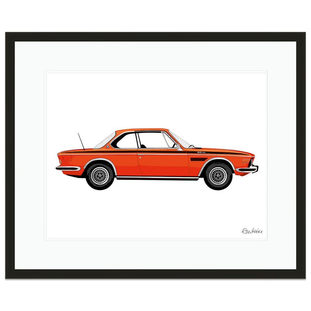 BMW 3.0 CSL | Art Print