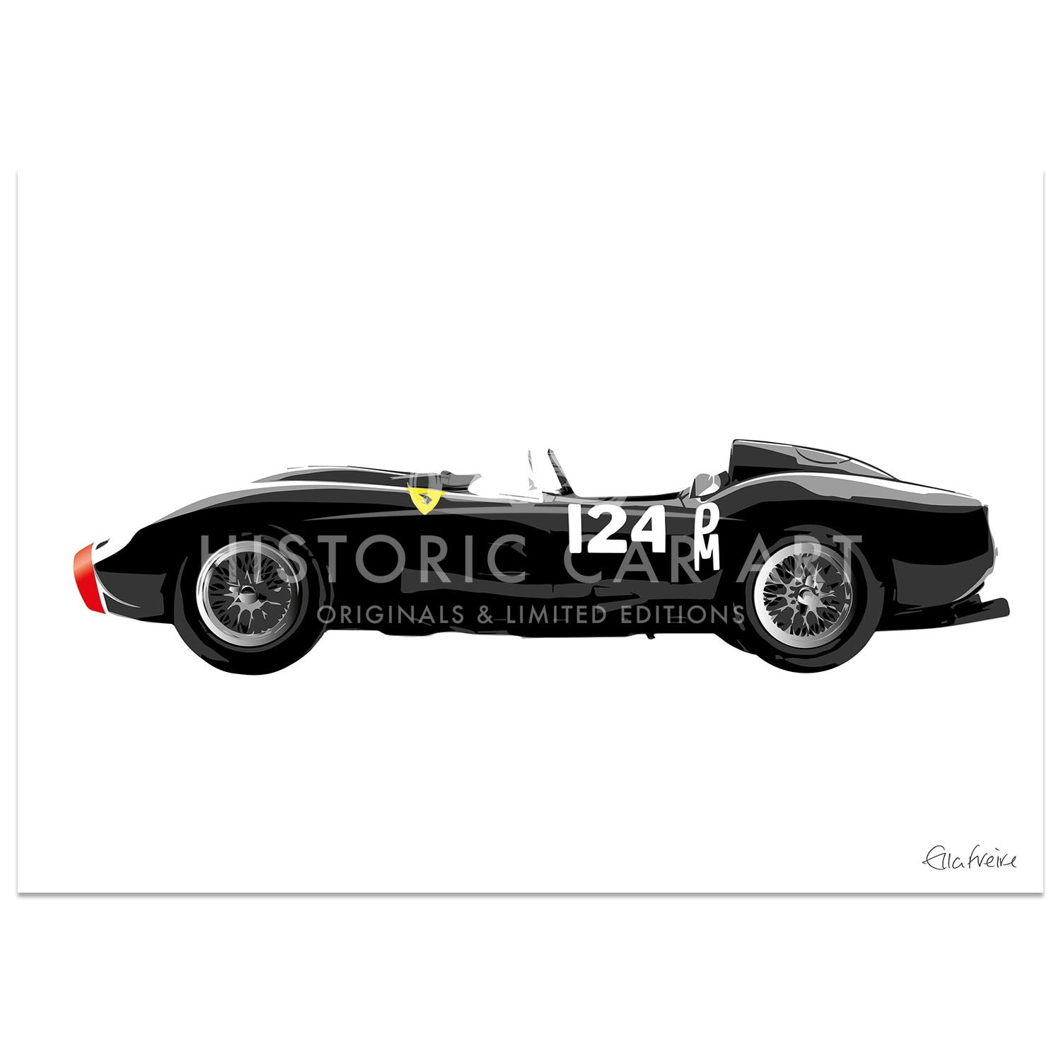 Ferrari 250 Testarossa  | Art Print