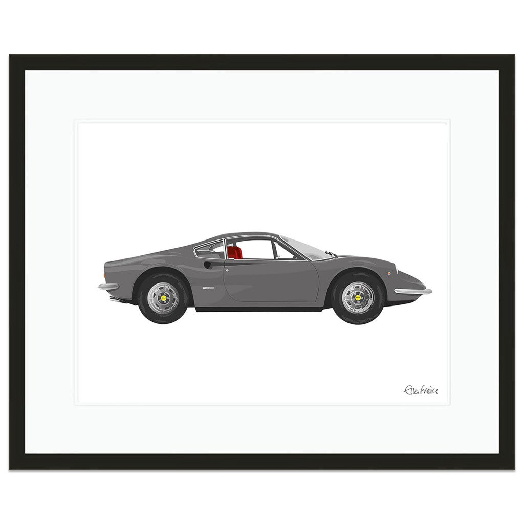 Ferrari Dino 246 GT  | Art Print