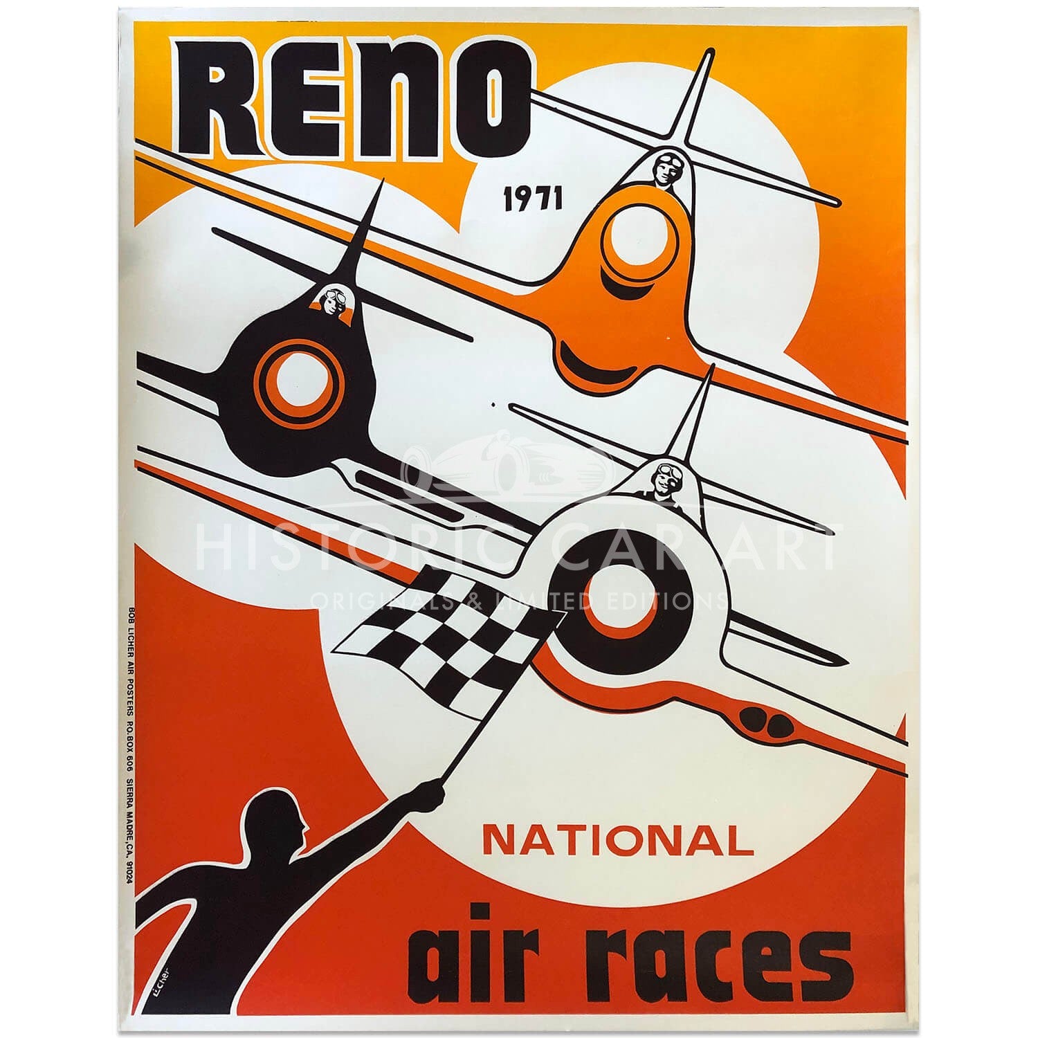 USA | Reno National Air Races 1971 | Original Poster