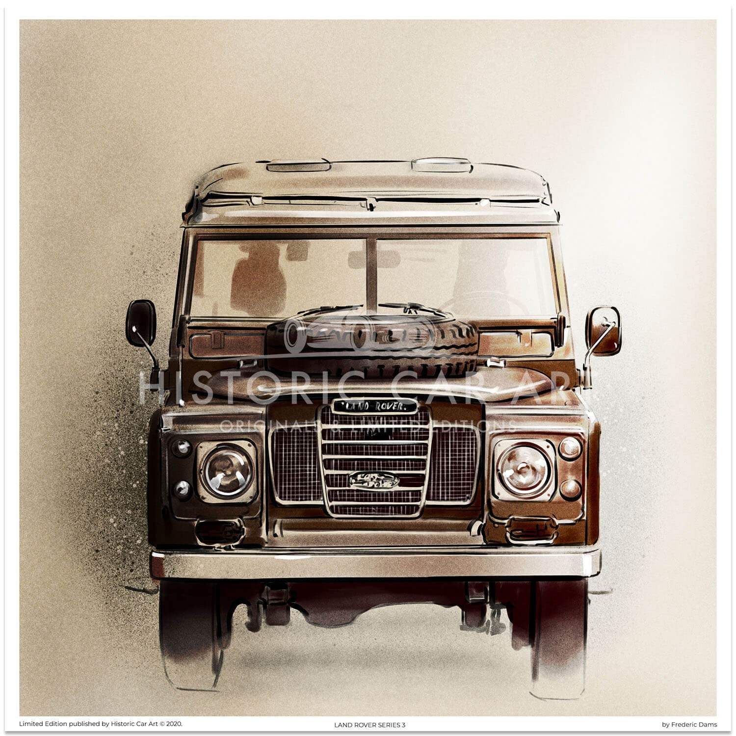 Land Rover | Prints Posters and Paintings | Historic Car Art