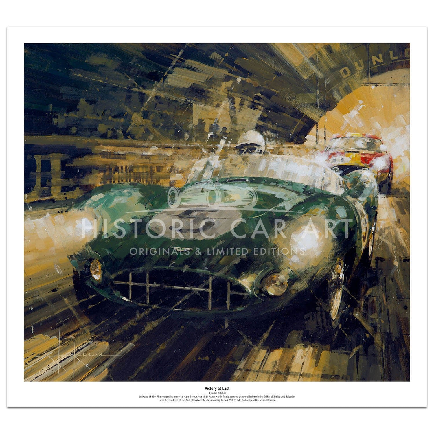 Victory at Last | Salvadori & Shelby | Aston Martin | Print