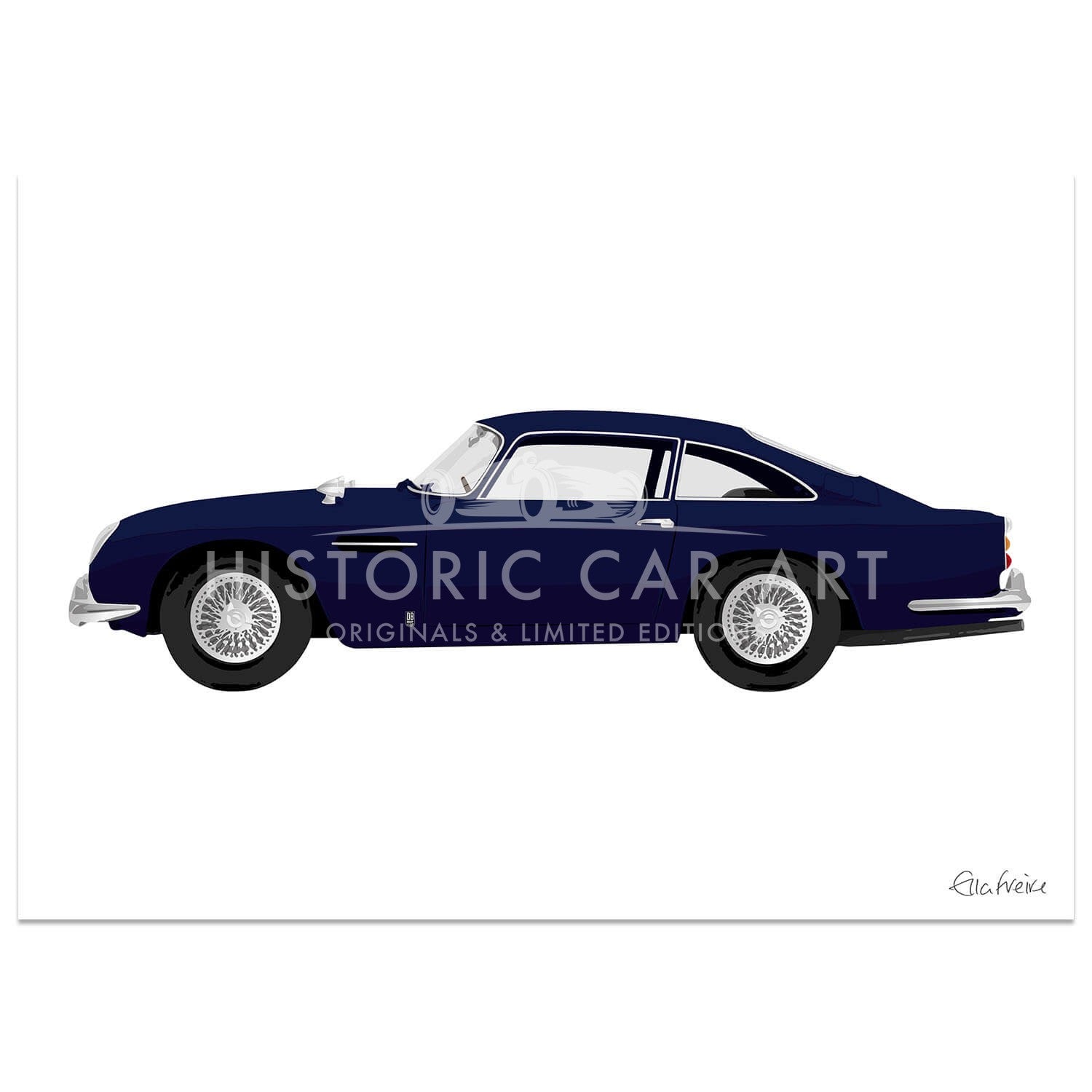 Aston Martin DB5 | Art Print