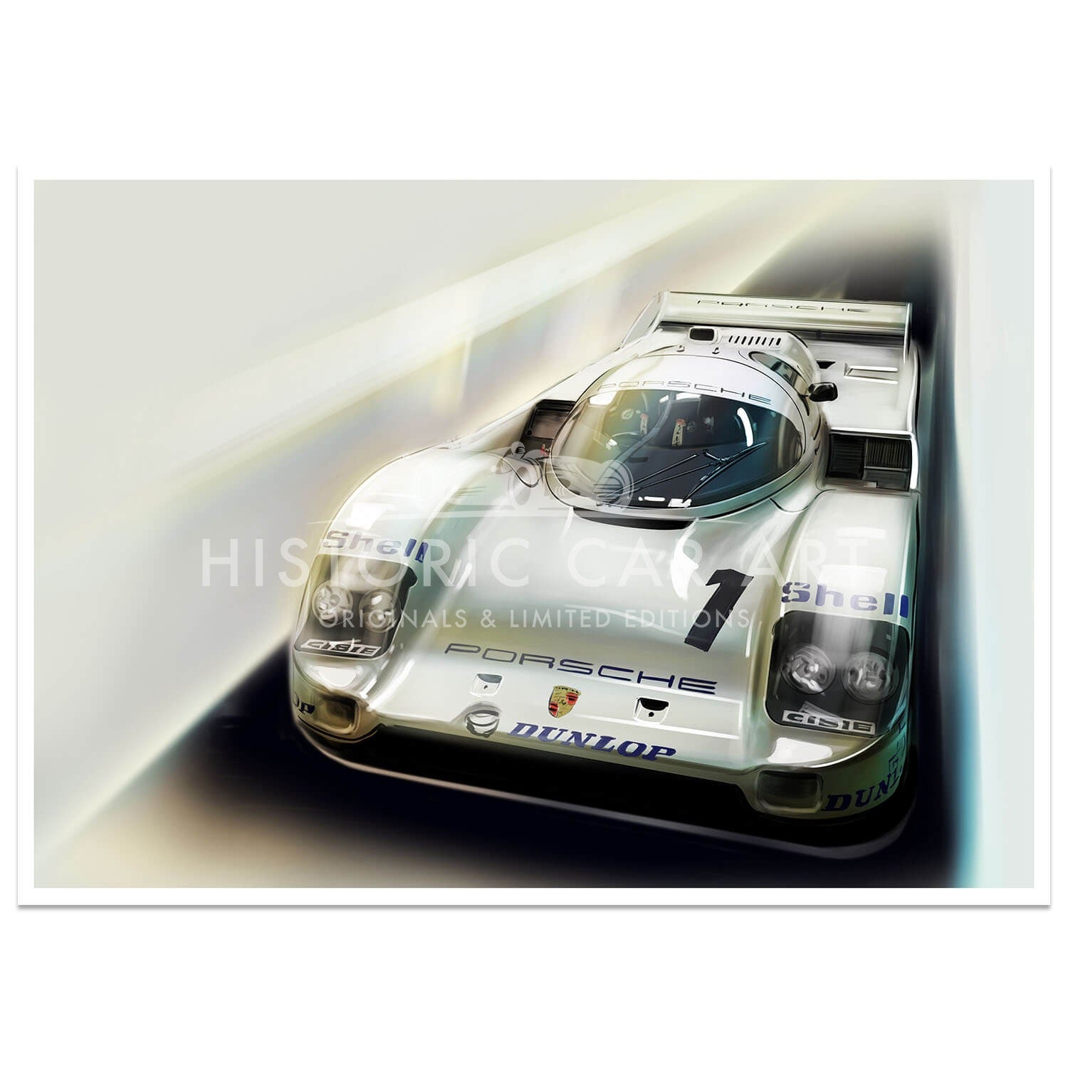 Porsche 962 Debut | Art Print