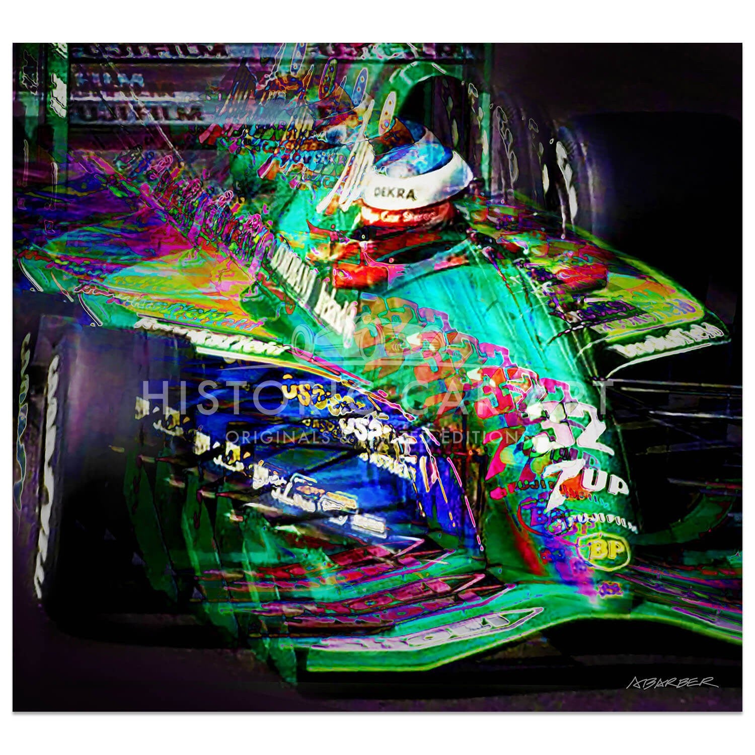 Michael Schumacher | Jordan-Ford | Belgian Grand Prix | 1991 | Art Print
