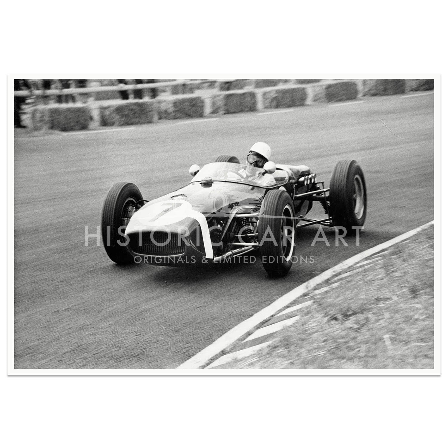 1960 Dutch Grand Prix | Stirling Moss | Lotus 18 | Photograph
