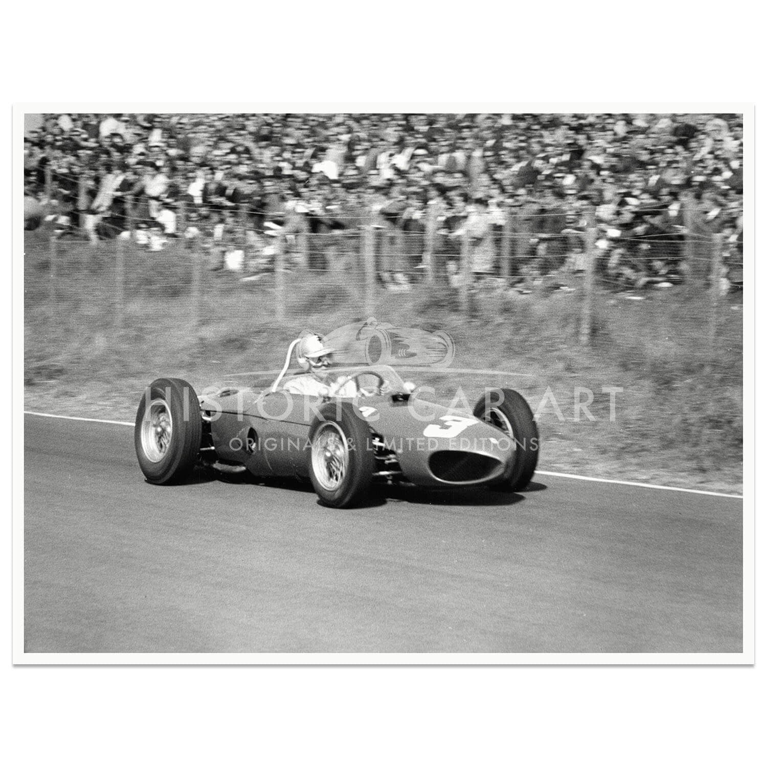 1961 Dutch Grand Prix | Wolfgang von Trips | Ferrari Dino 156 | Photograph