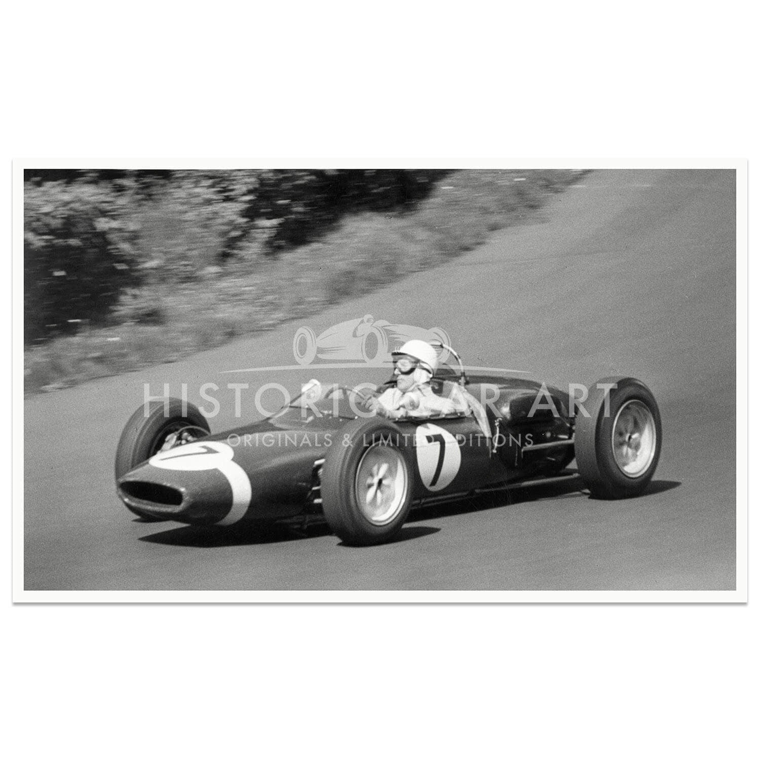 1961 German Grand Prix | Stirling Moss | Lotus 18/21 | Photograph