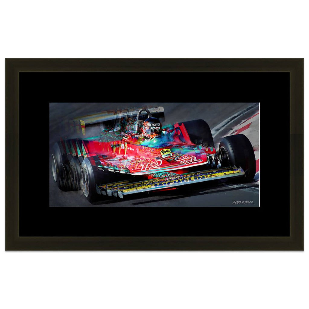 Gilles Villeneuve | Ferrari 312T4 | Dutch Grand Prix | 1979 | Art Print