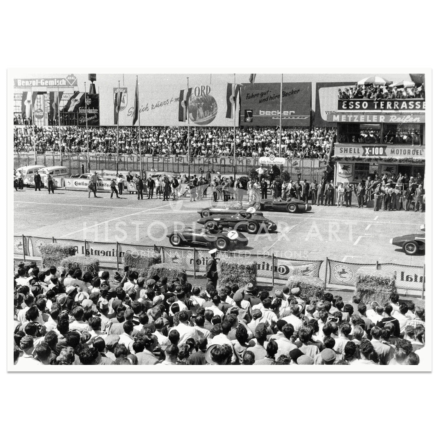 1957 German Grand Prix Start | Photograph