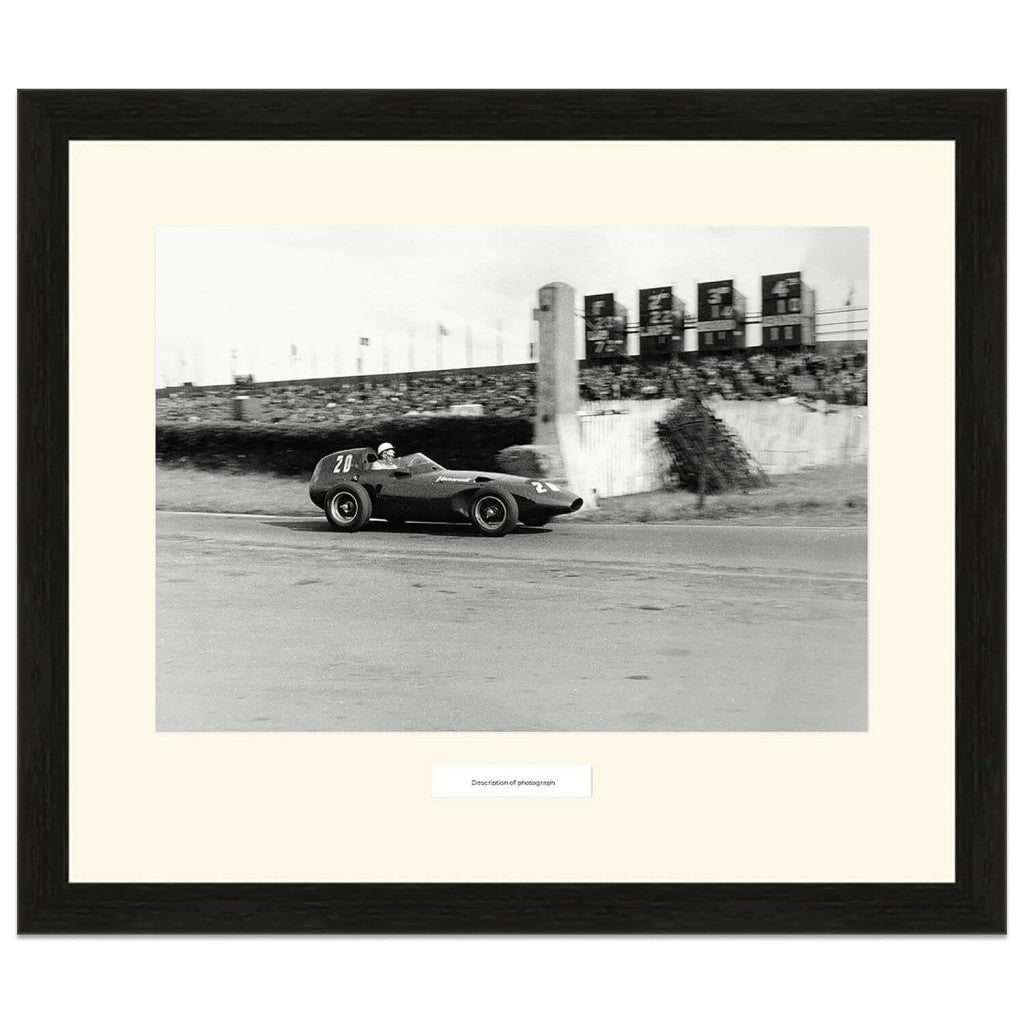 1957 British Grand Prix | Aintree | Stirling Moss | Vanwall | Photograph