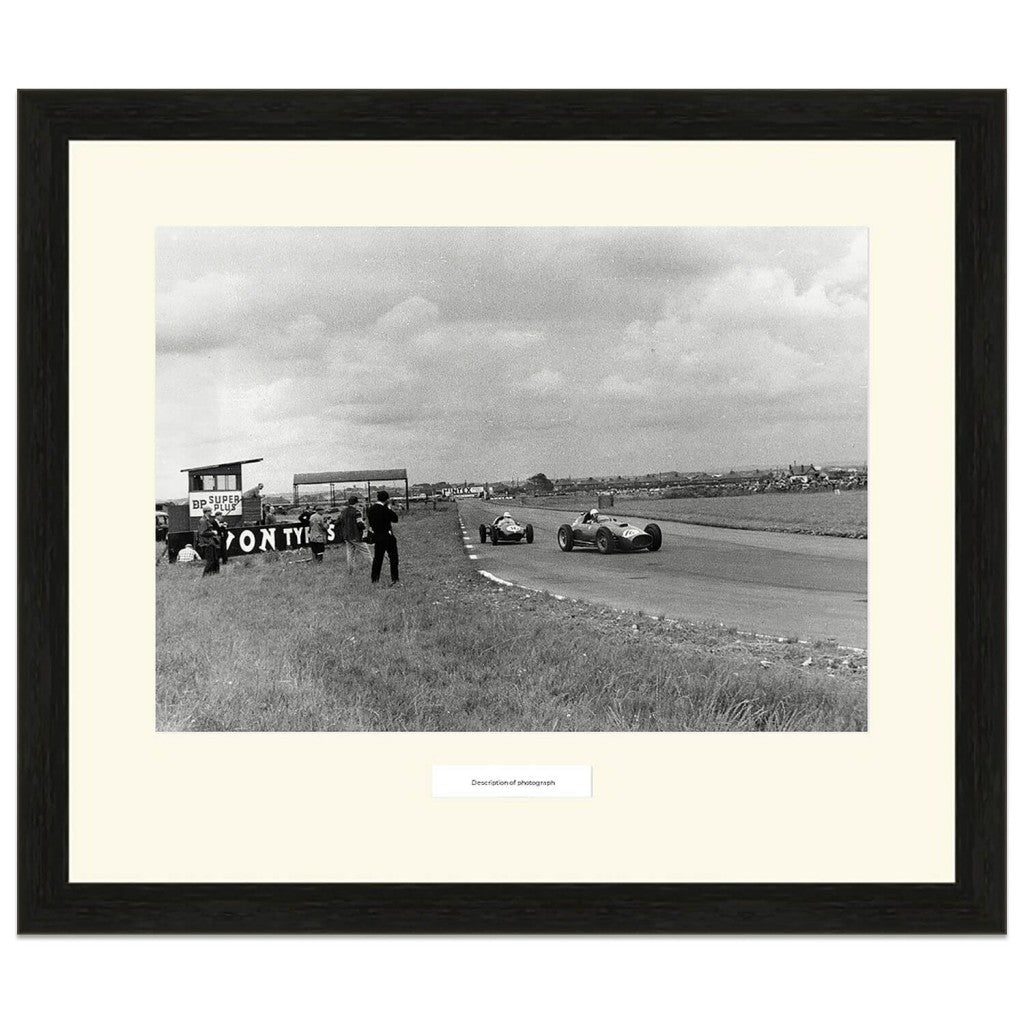 1957 British Grand Prix | Aintree | Trintignant & Salvadori | Photograph