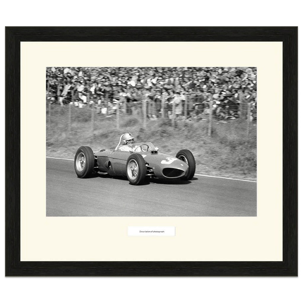 1961 Dutch Grand Prix | Wolfgang von Trips | Ferrari Dino 156 | Photograph