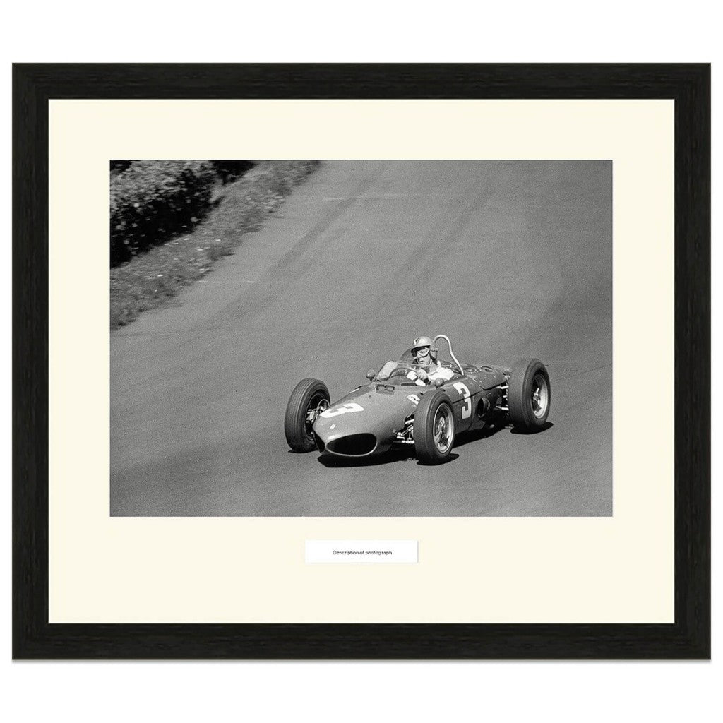 1961 German Grand Prix | Wolfgang von Trips | Ferrari Dino 156 | Photograph