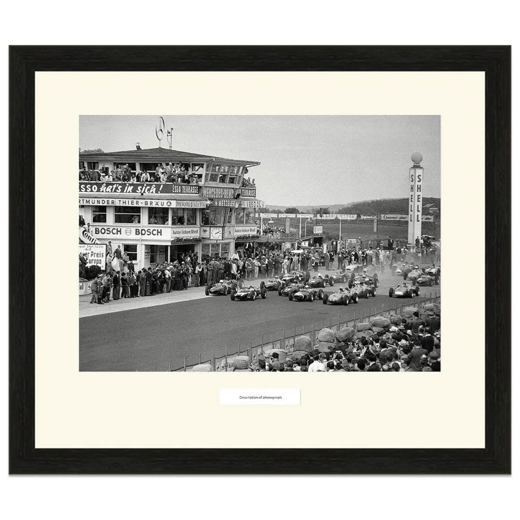 1961 German Grand Prix | The Start | Phil Hill / Jack Brabham / Stirling Moss | Photograph