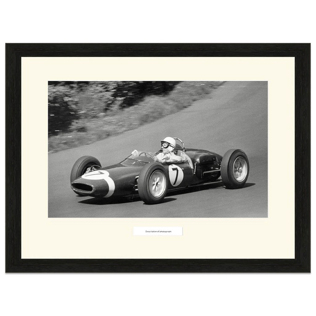 1961 German Grand Prix | Stirling Moss | Lotus 18/21 | Photograph