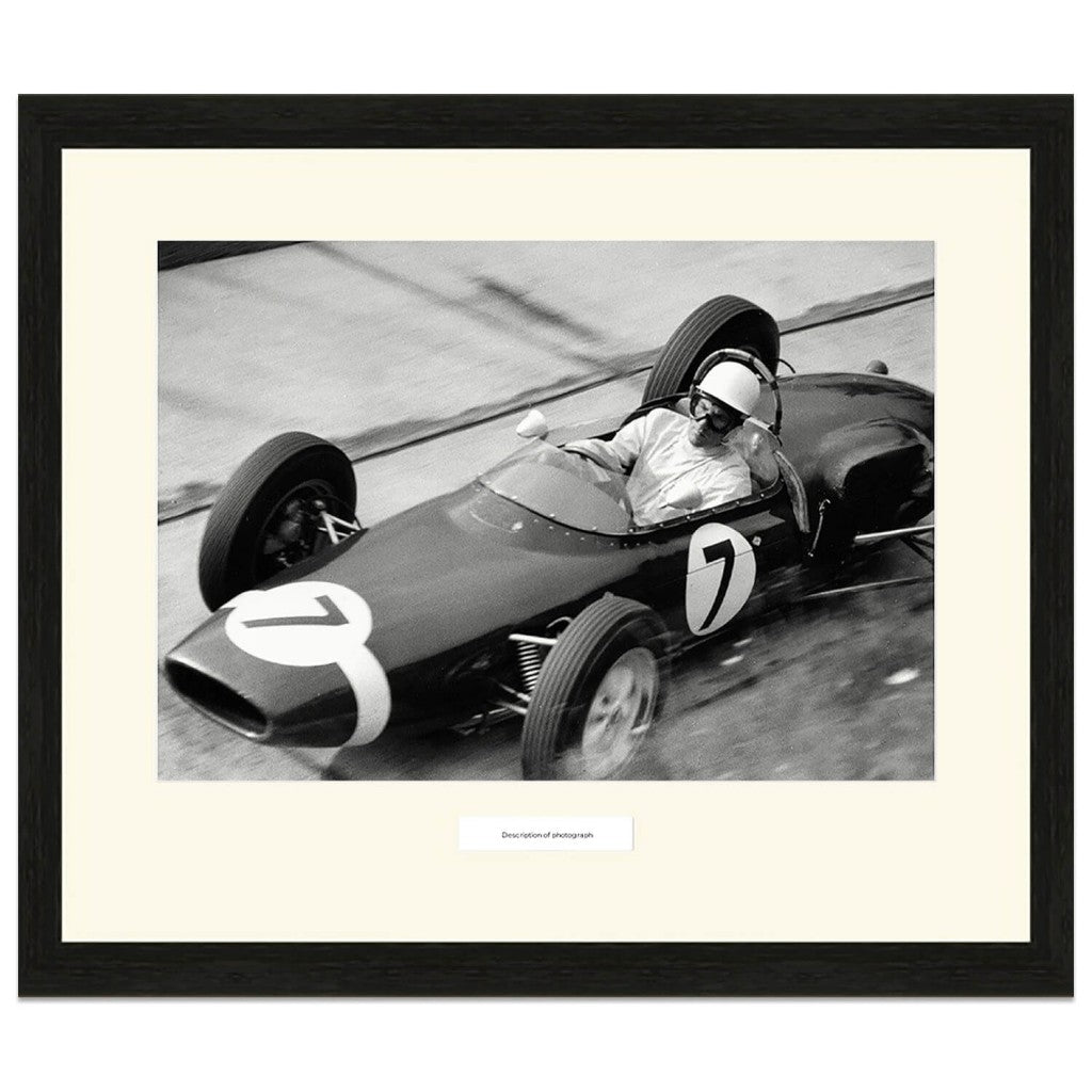 1961 German Grand Prix | Stirling Moss | Lotus 18/21 | Karussell | Photograph