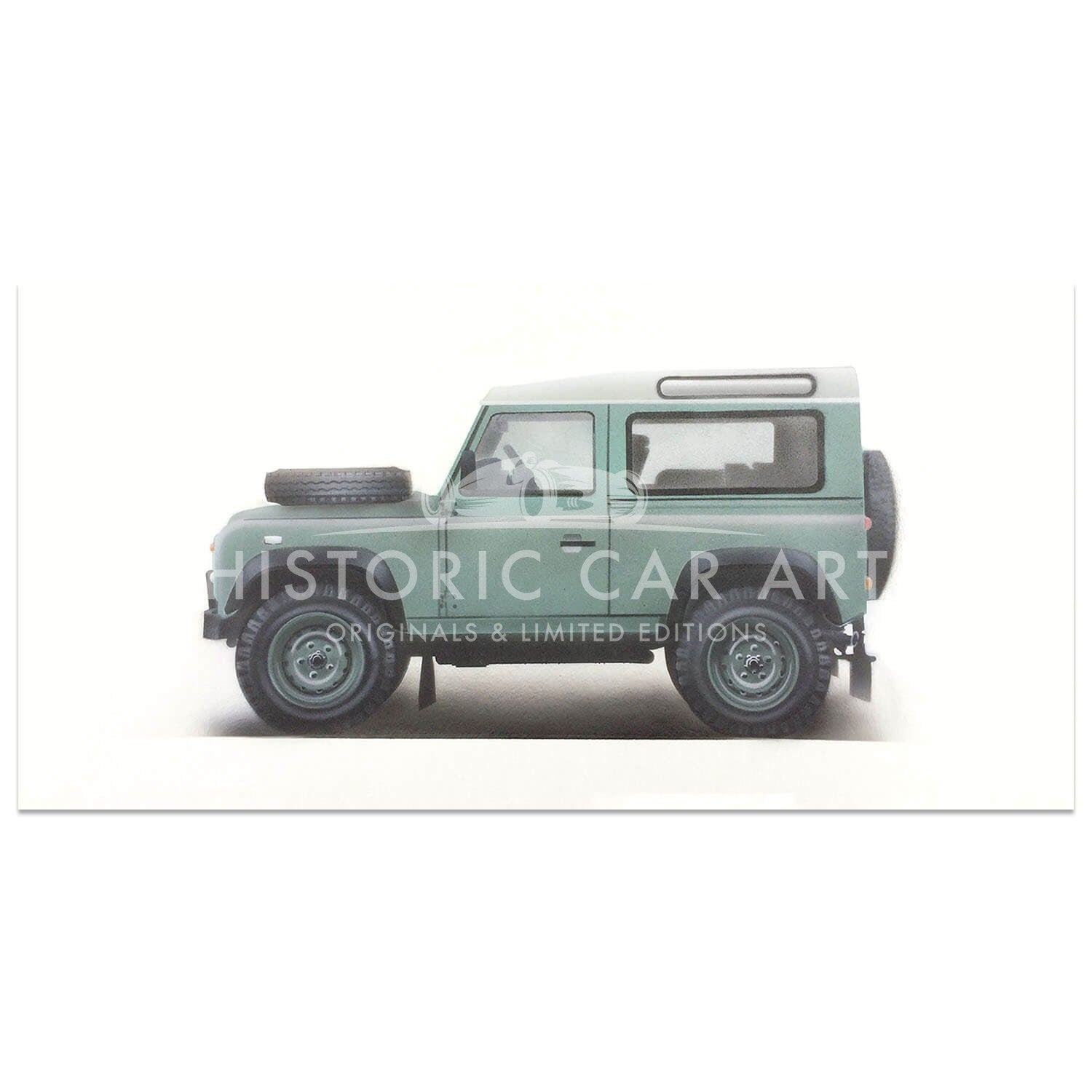 Land Rover | Prints Posters and Paintings | Historic Car Art