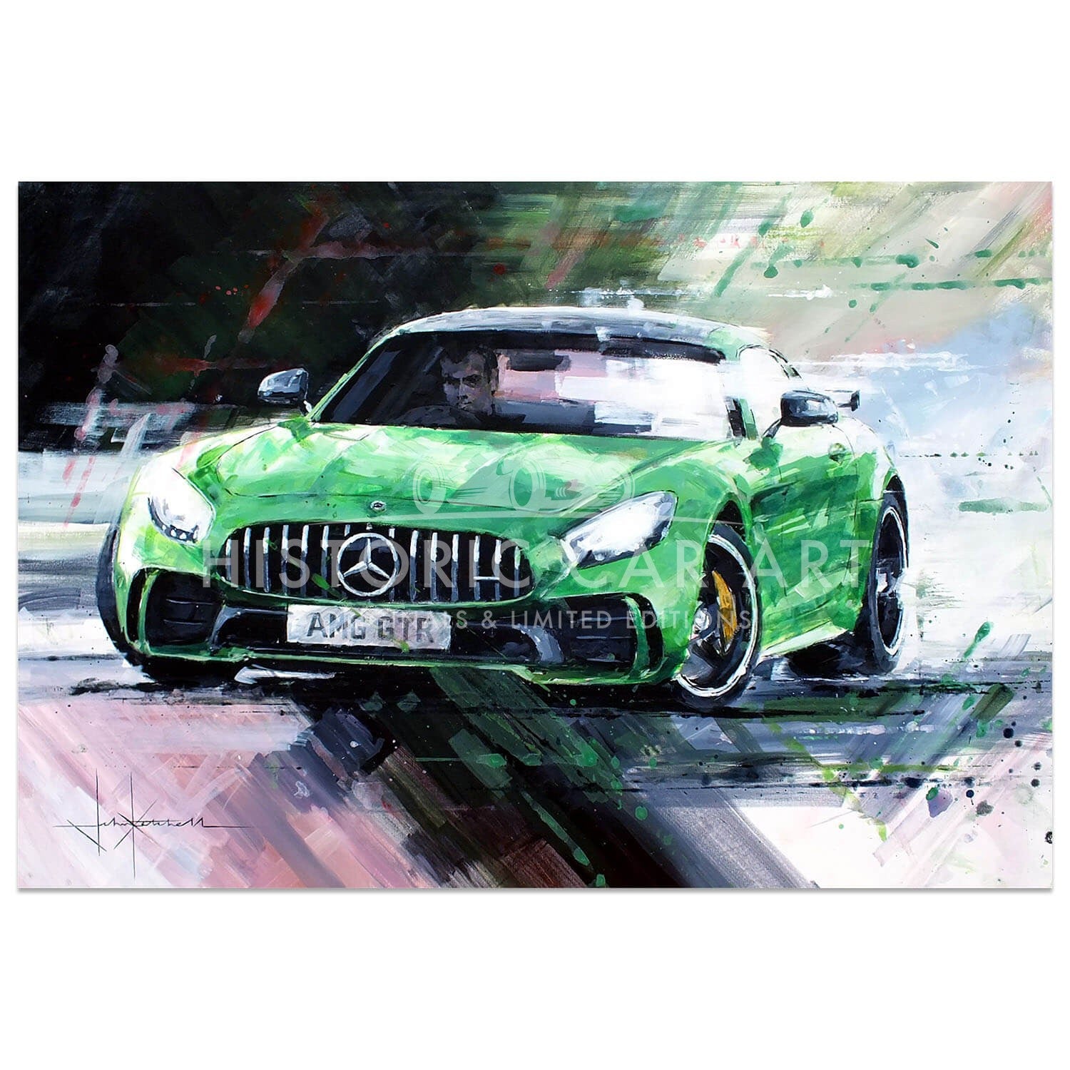 Mercedes-Benz AMG GTR | Artwork