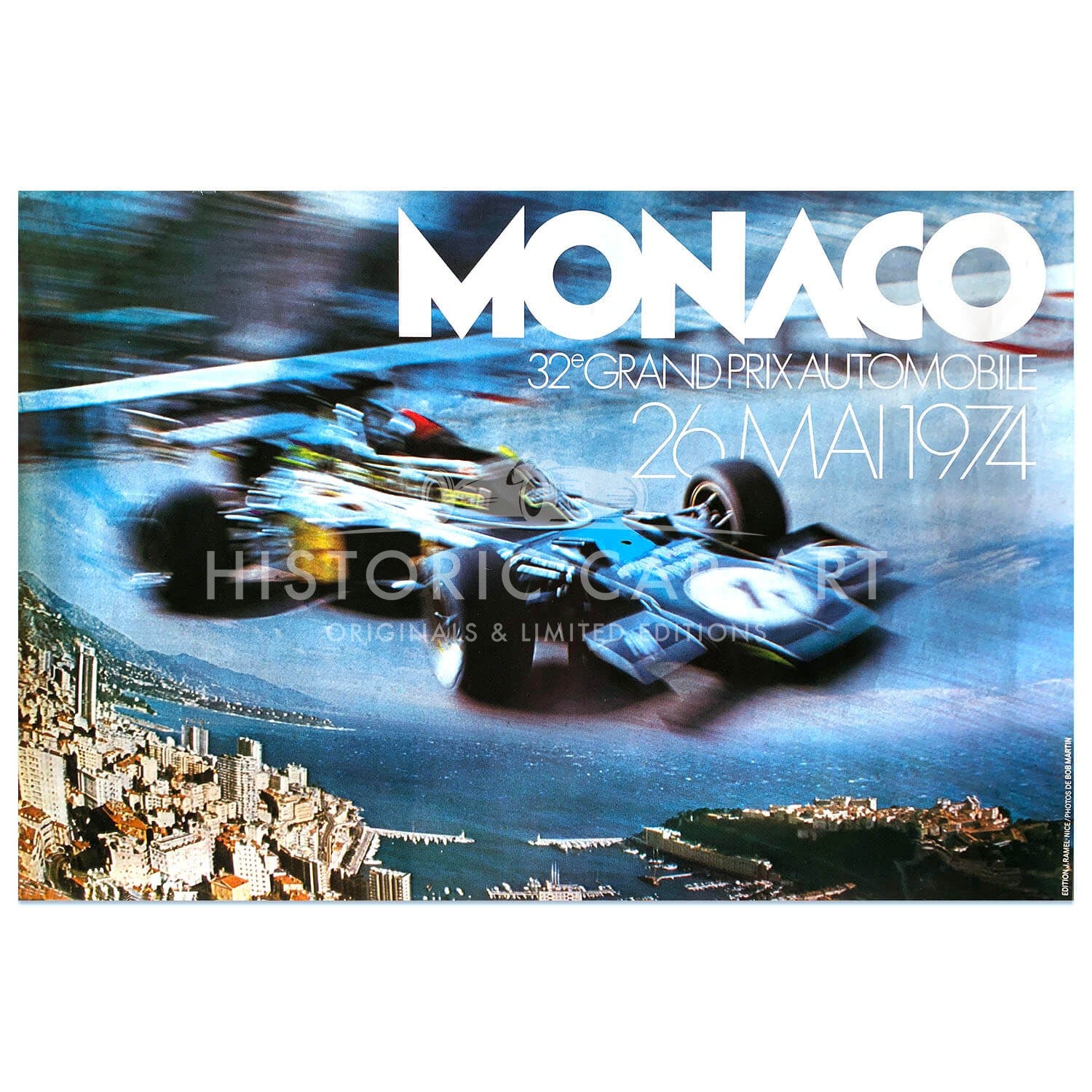 French | Monaco Grand Prix 1974 | Poster