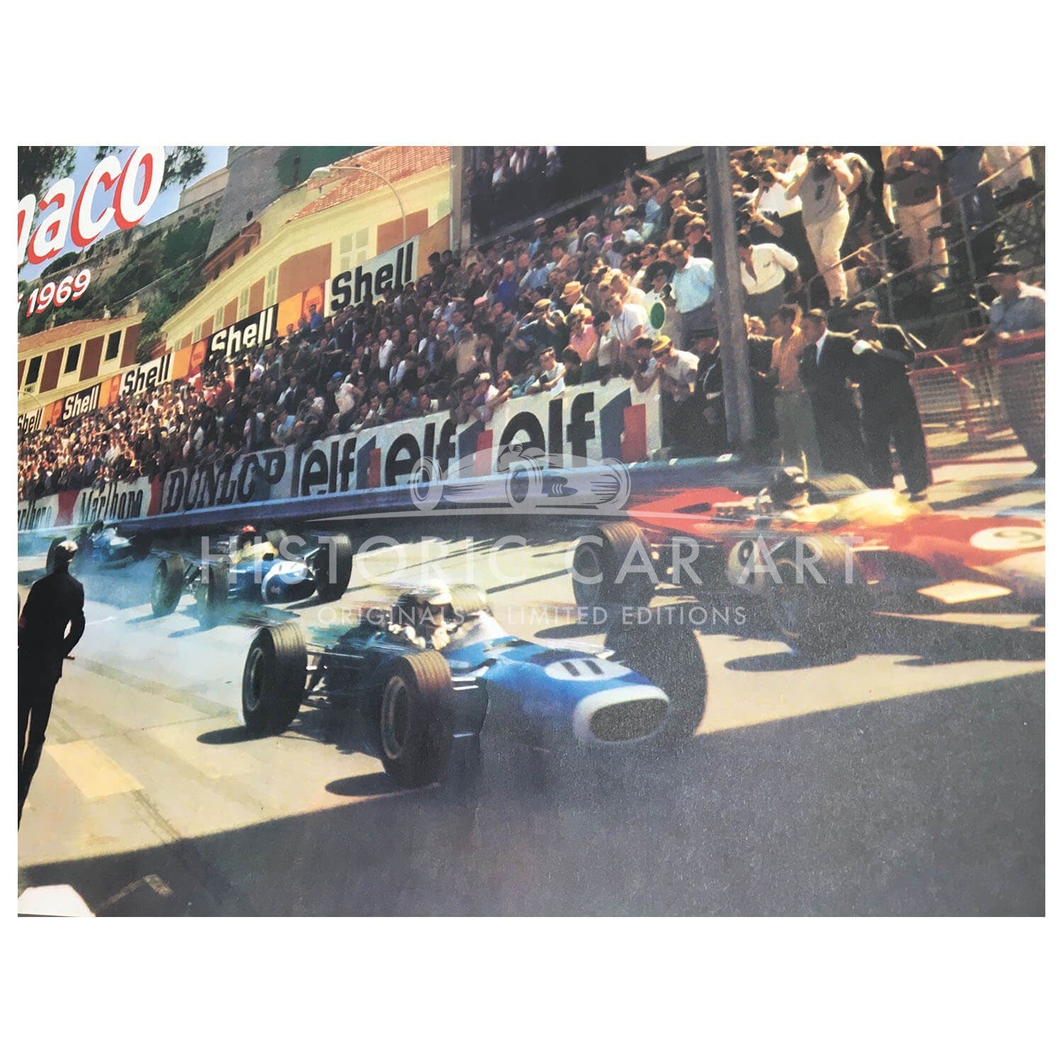 French | Monaco Grand Prix 1969 | Original Poster