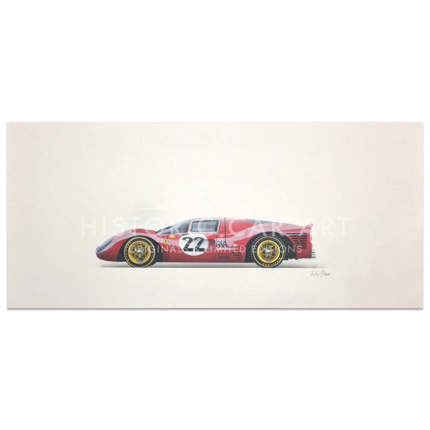 Ferrari 330 P3 | Artwork