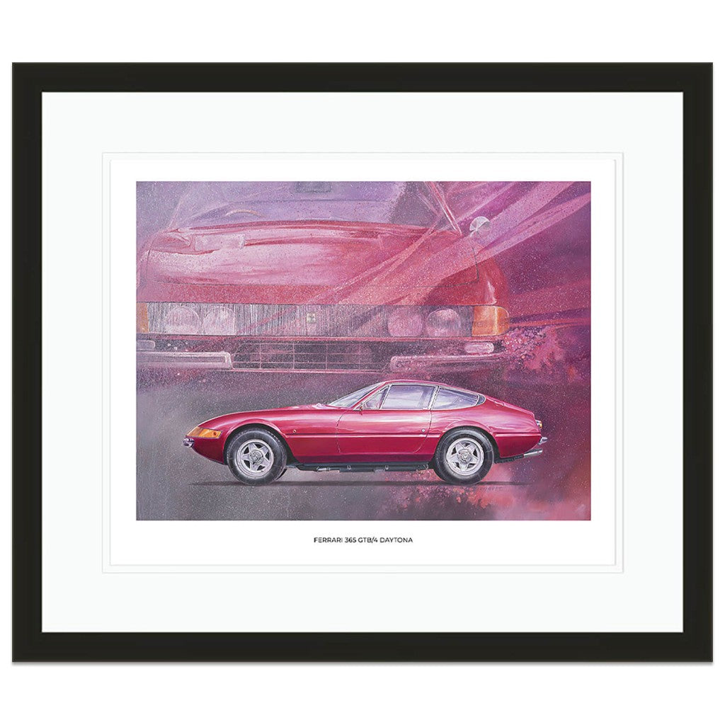 Ferrari Daytona 365 GTB/4  | Art Print