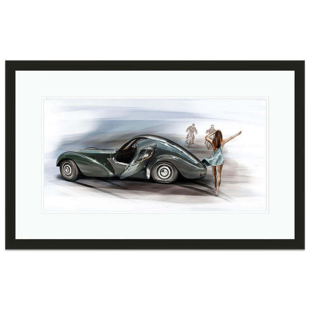 Bugatti Type 57SC | Art Print