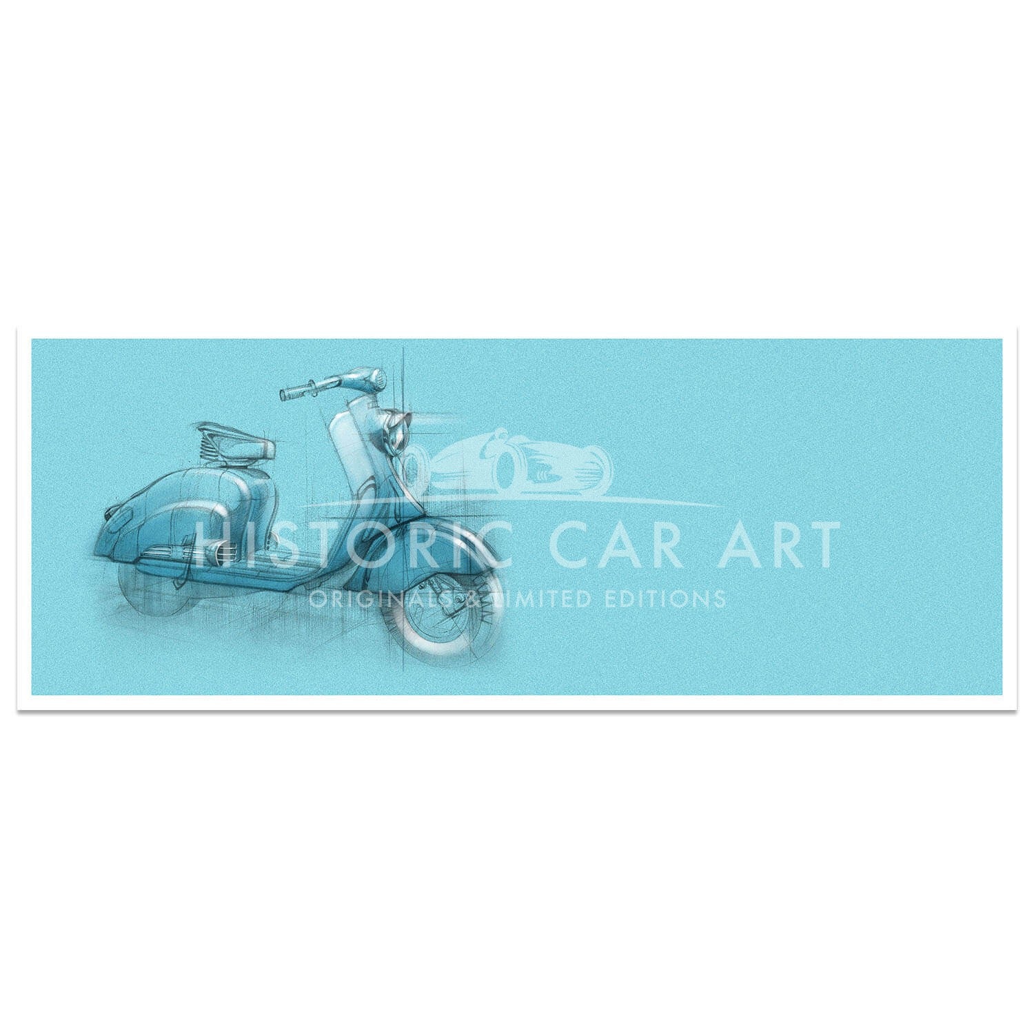 Innocenti Lambretta 150 LD | Art Print