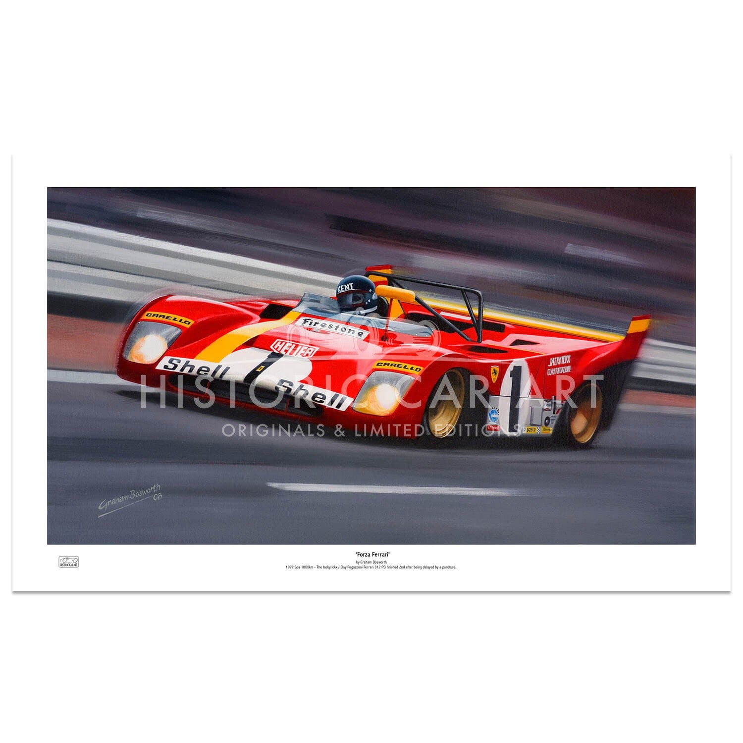 Forza Ferrari | Spa 1000km 1972 | Art Print