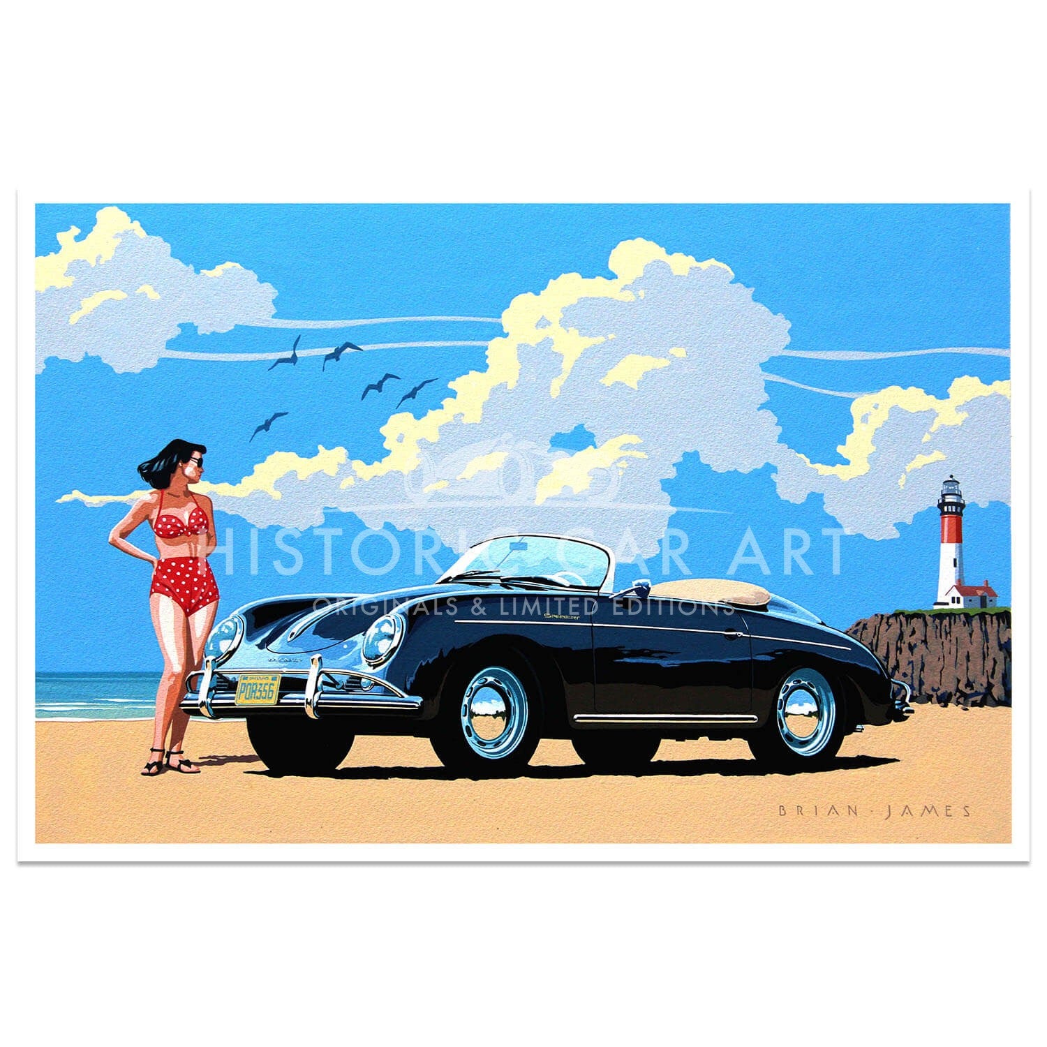 1956 Porsche 356 | Print