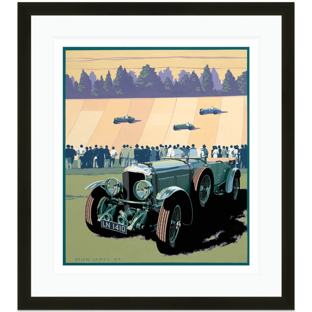 1929 Bentley Speed Six - Print