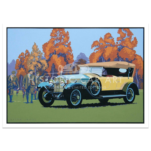 Brian JAMES -1927 Rolls-Royce Phantom 1 - Print – Historic Car Art